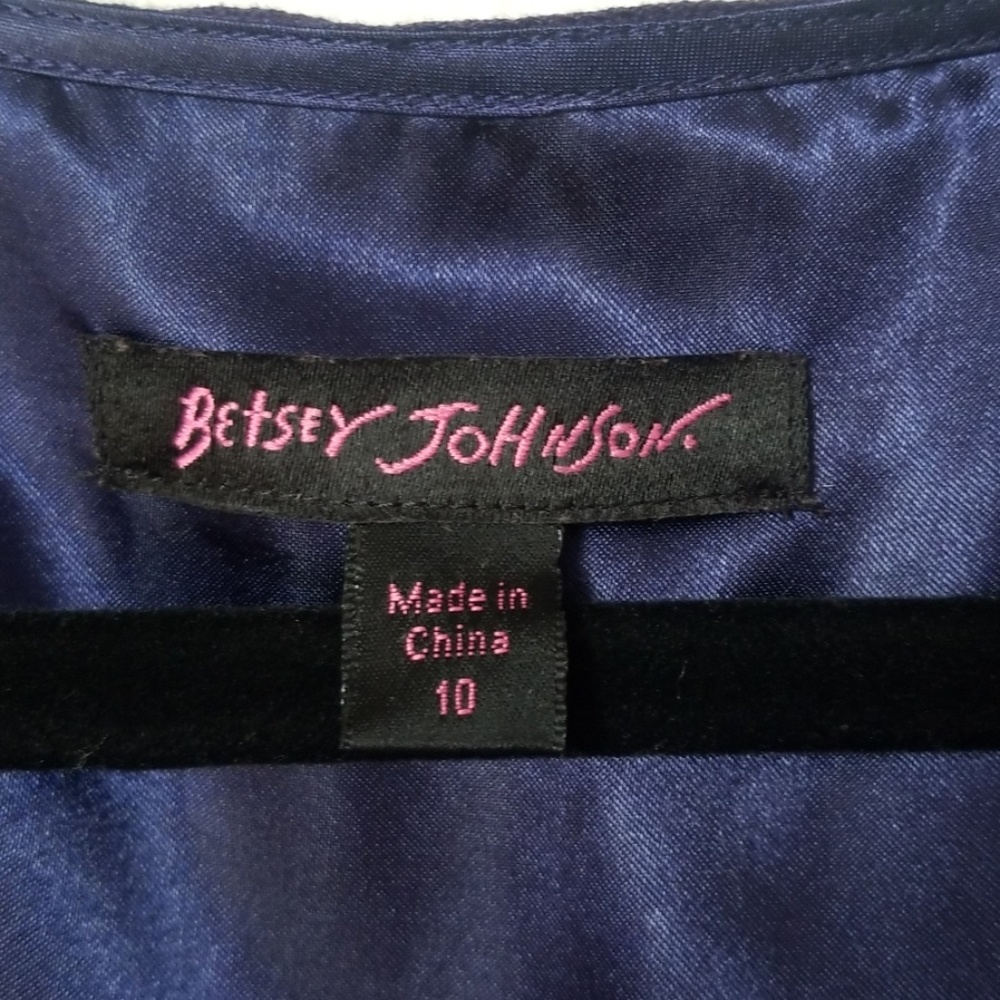 Betsey Johnson Crochet Wrap Dress - Picture 2 of 7